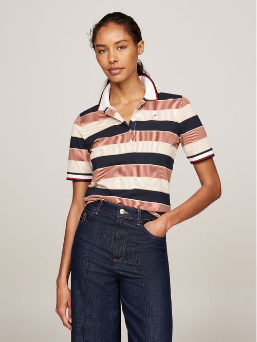 POLO REG AOP PIQUE POLO SS TH