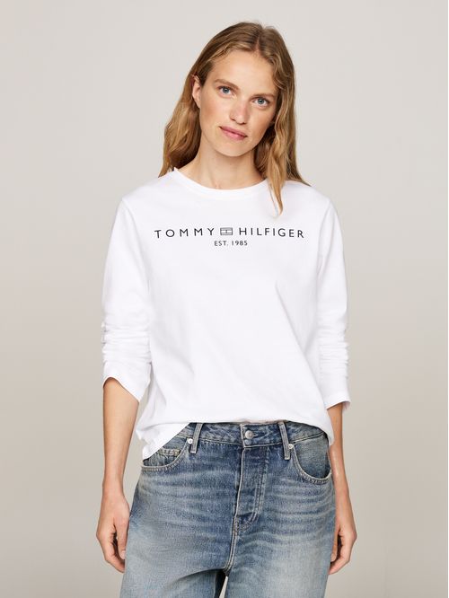 CAMISETA M/L REG CORP LOGO C-NK LS TH