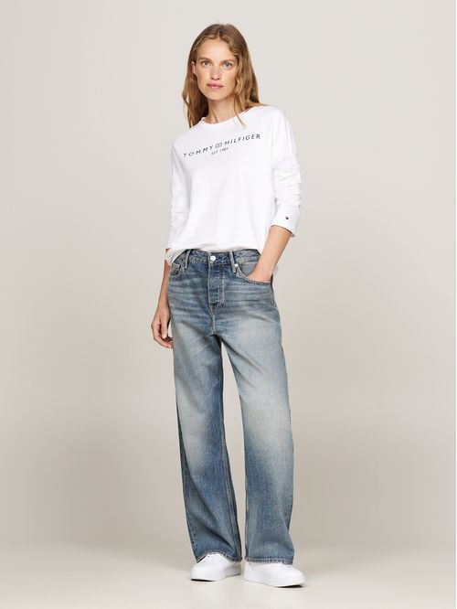 CAMISETA M/L REG CORP LOGO C-NK LS TH
