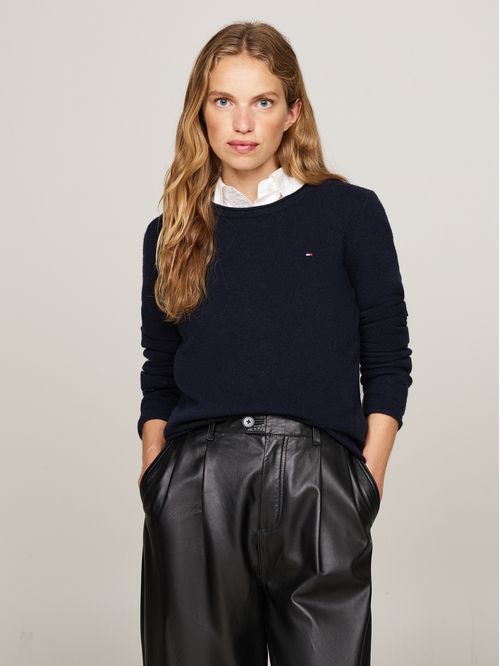 SWEATER SOFT WOOL C-NK SWEATER TH