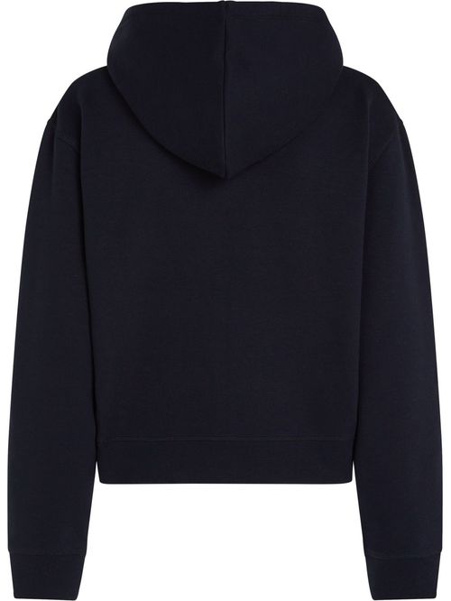 SWEATSHIRT REG FLAG ON CHEST ZIP HOODIE TH