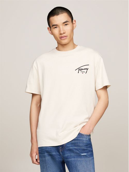 TJM REG SIGNATURE PRINT TEE EX