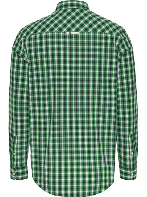 TJM REG POPLIN CHECK SHIRT