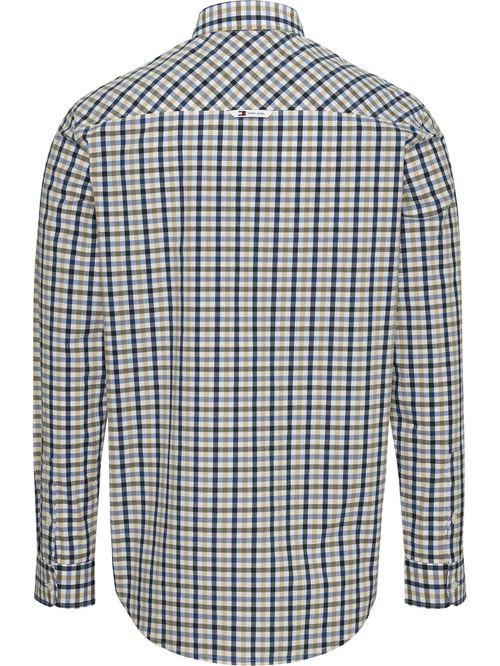TJM REG POPLIN CHECK SHIRT