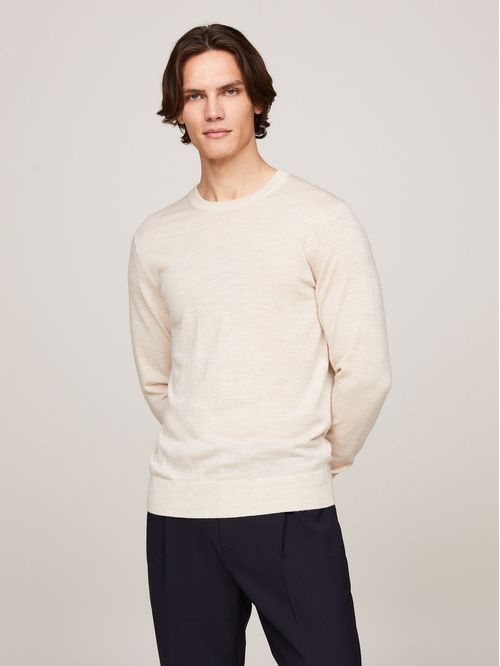 DC FINE GAUGE MERINO CREW NK