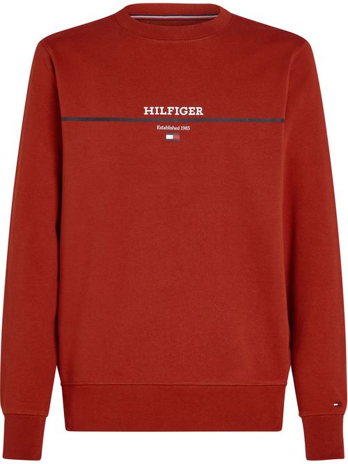 HILFIGER STRIPE TERRY SWEATSHI TH