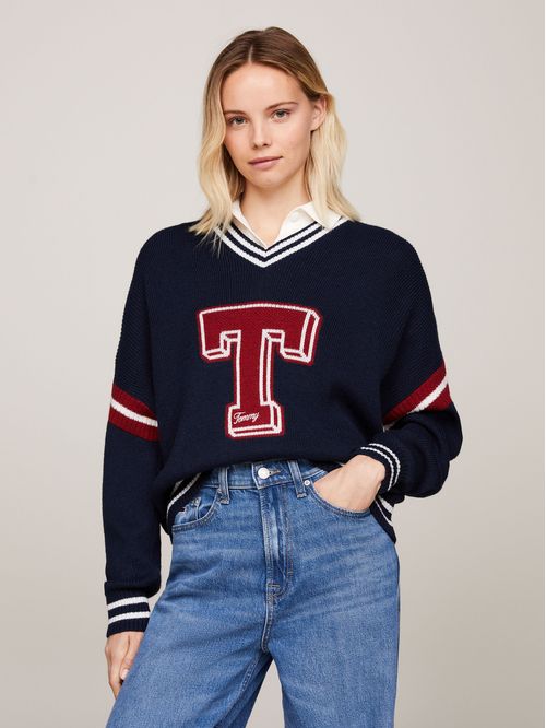TJW LETTERMAN SWEATER