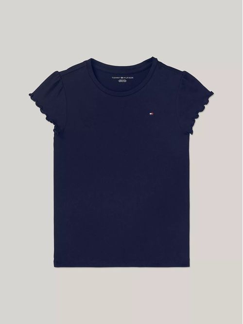 KG ESSENTIAL RUFFLE SLEEVE TOP