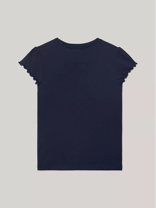 KG ESSENTIAL RUFFLE SLEEVE TOP