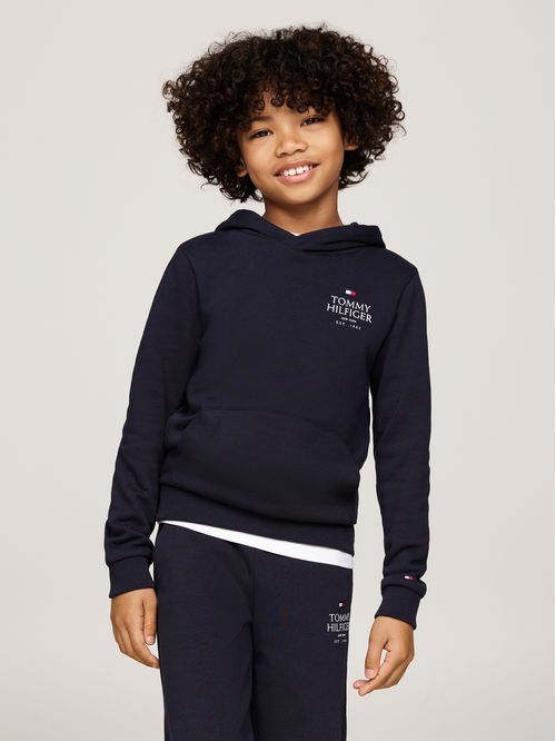TH LOGO PUFF PRINT REG HOODIE