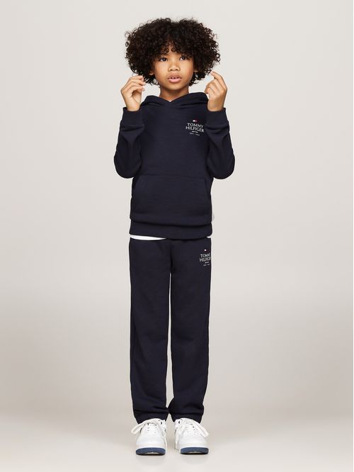TH LOGO PUFF PRINT REG HOODIE