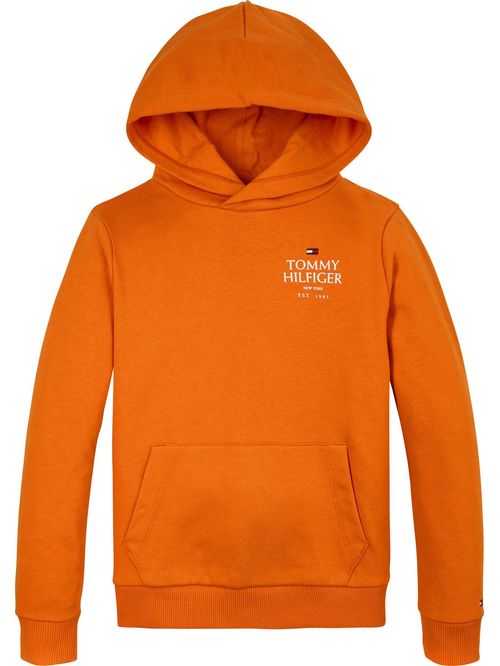 TH LOGO PUFF PRINT REG HOODIE