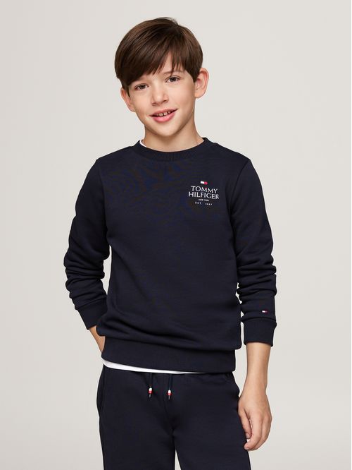 TH LOGO PUFF EMBR REG SWEATSHI