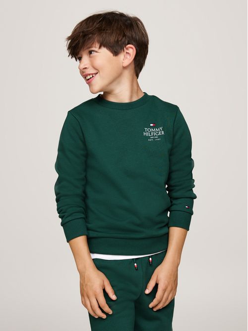 TH LOGO PUFF EMBR REG SWEATSHI