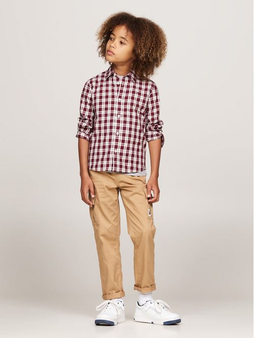 SMALL CHECK REGULAR SHIRT LS