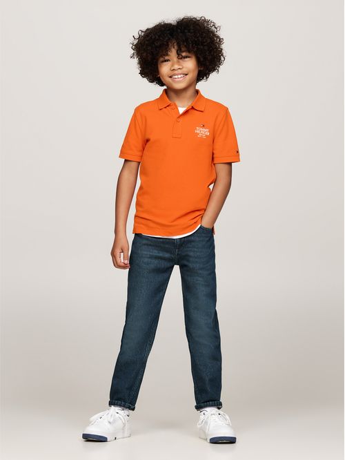 TH LOGO REGULAR POLO SS