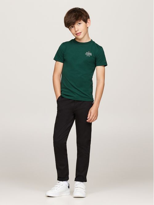 TH LOGO PUFF PRINT REG TEE SS