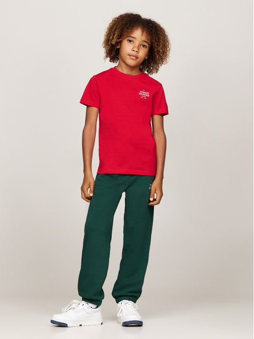 TH LOGO PUFF PRINT REG TEE SS