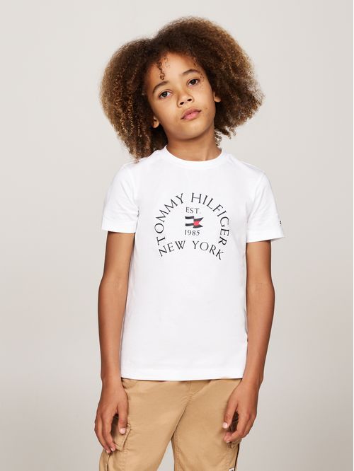 NAUTICAL ARCH PRINTED REG TEE