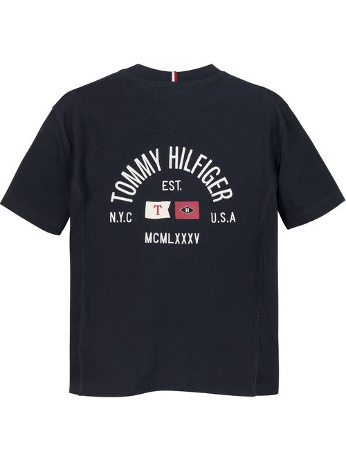 FLAGS EMBROIDERED TEE SS