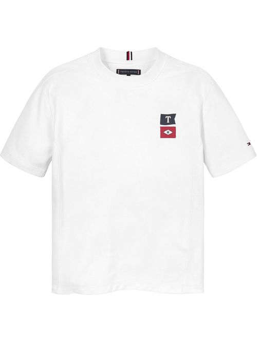 FLAGS EMBROIDERED TEE SS