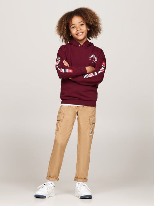 FLAGS EMBROIDERED HOODIE