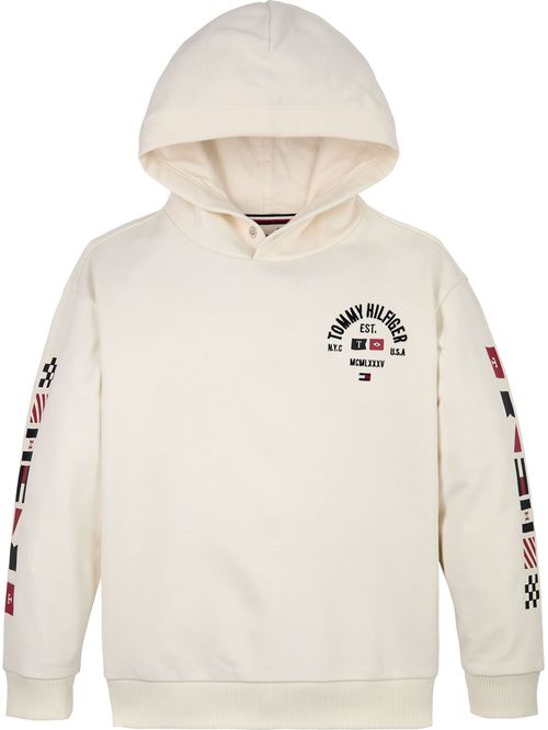 FLAGS EMBROIDERED HOODIE