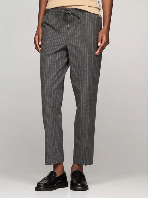 PANTALON W LYLA JOGGER- PINSTRIPE