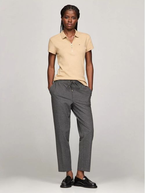 PANTALON W LYLA JOGGER- PINSTRIPE