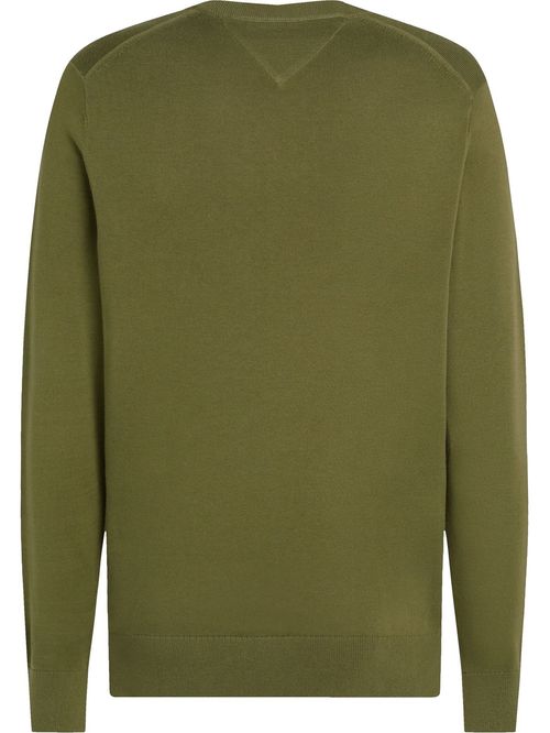 SWEATER ESSENTIAL COTTON V NECK TH