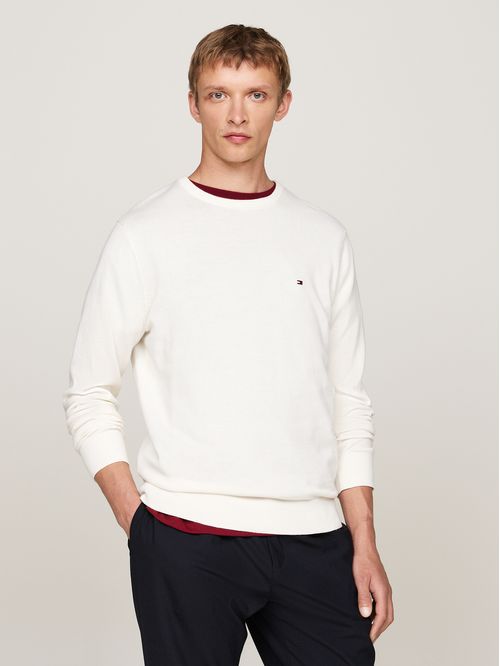 SWEATER ESSENTIAL COTTON CREW NECK TH