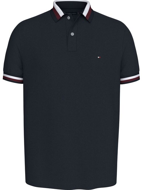 POLO M/C TWO TONE SHADO COLLAR REG POLO TH