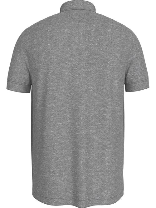 POLO M/C TWO TONE JACQUARD REG POLO TH