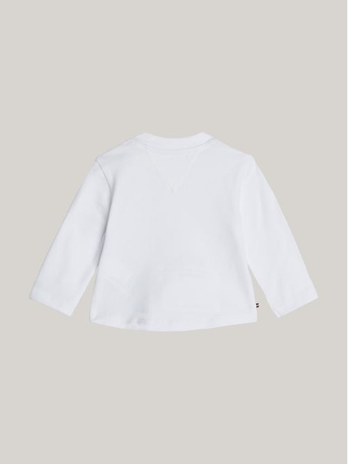 TOMMY GIRL PRINT TEE LS