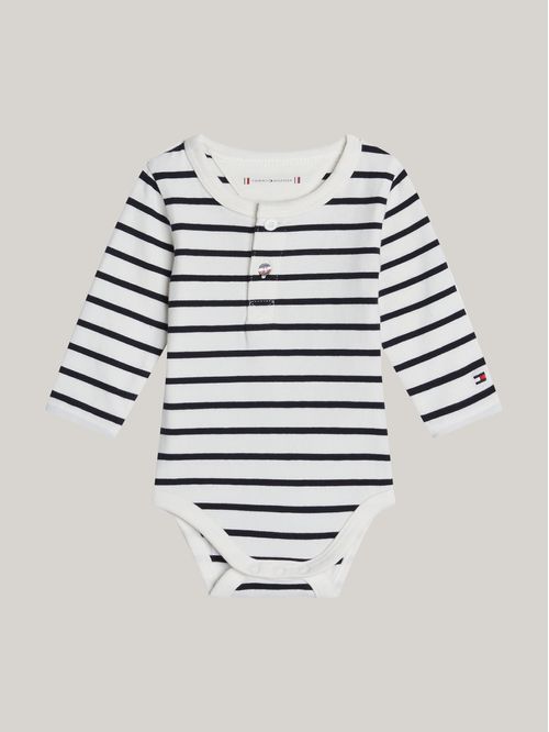 NAUTICAL STRIPE BOY BODY LS