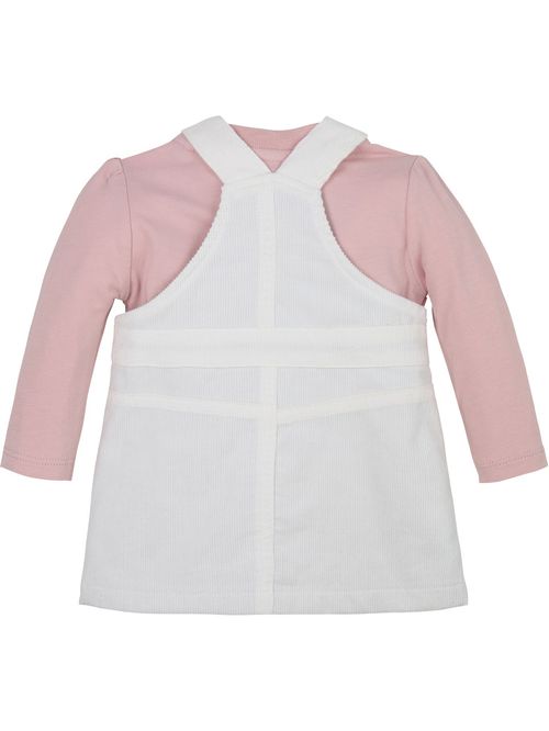 MONOTYPE CORD DUNGAREE DRESS S