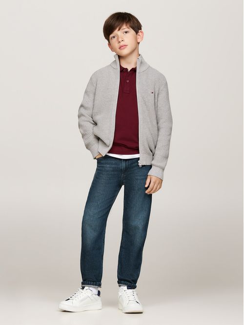 FLAG FULL ZIP SWEATER