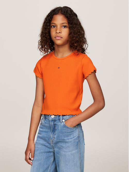 ESSENTIAL RIB TOP S/S