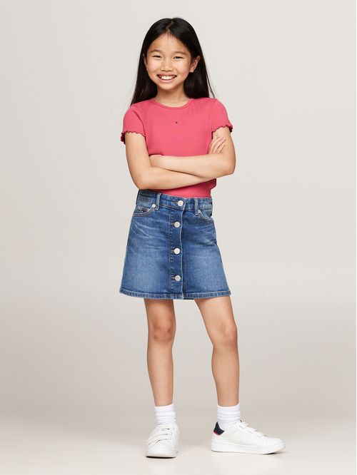 ESSENTIAL RIB TOP S/S