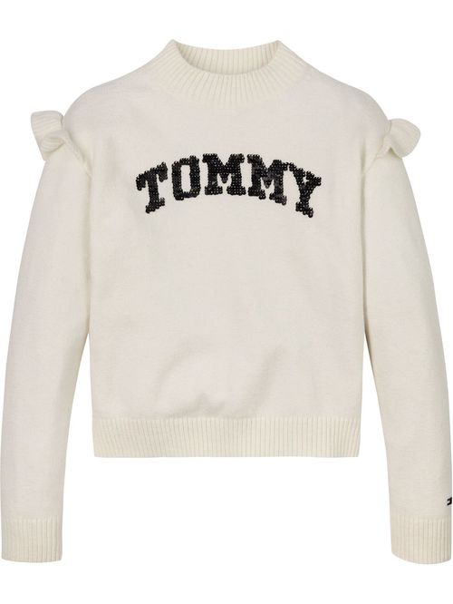 TOMMY FLIP FLOP SEQUINS SWEATE