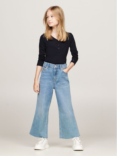 HILFIGER POINTELLE TEE LS