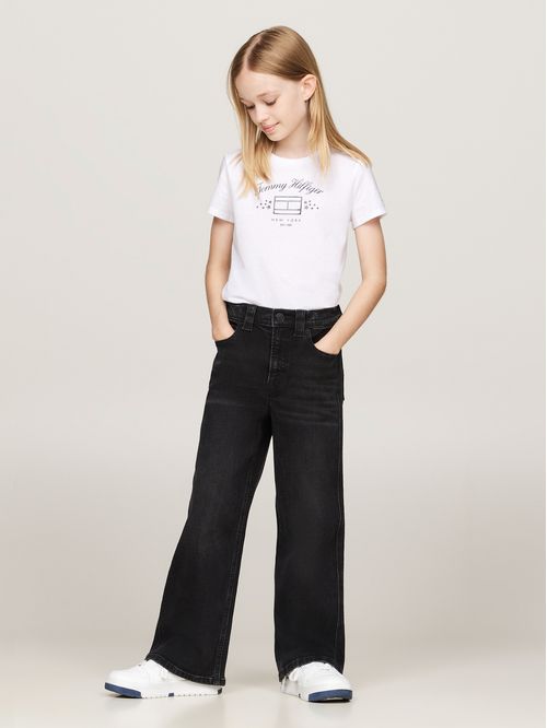 TH STARS FLAG PRINT TEE SS