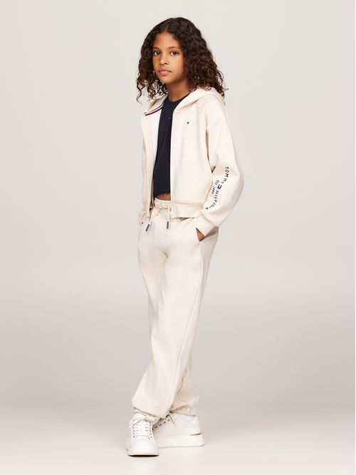 ESSENTIAL EMBROIDERED ZIP THRU