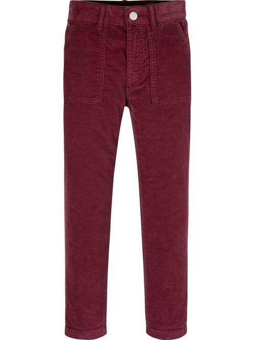 SLIM VELVET PANT