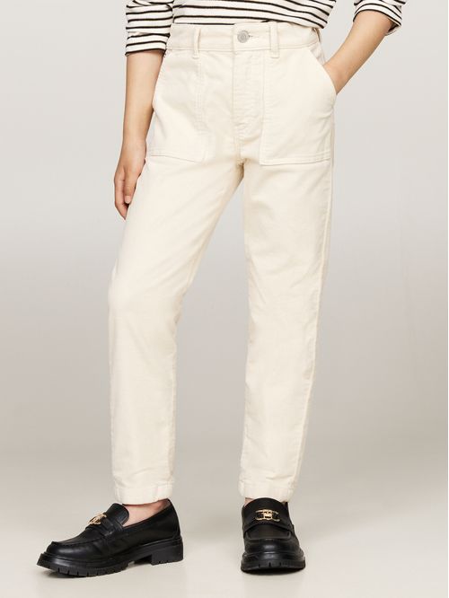 SLIM VELVET PANT