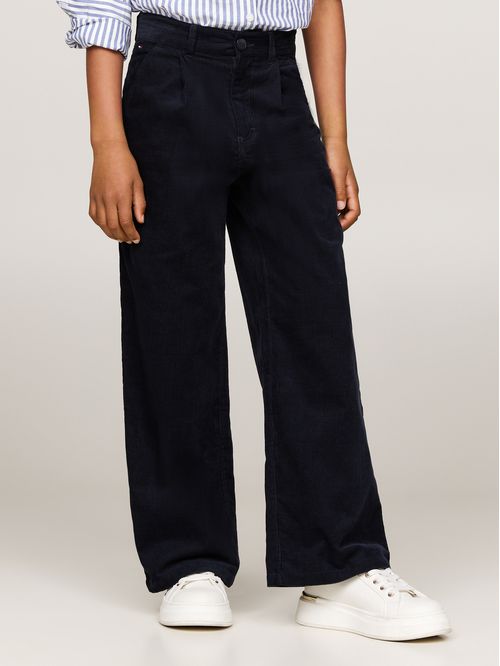 FINE CORDUROY WIDE LEG PANT