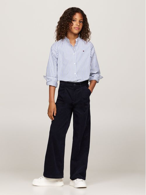 FINE CORDUROY WIDE LEG PANT