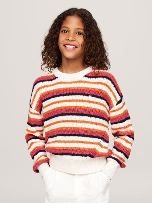 ESSENTIAL STRIPE SWEATER