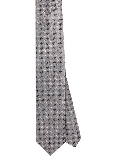 CORBATA TH MONOGRAM WOVEN TIE