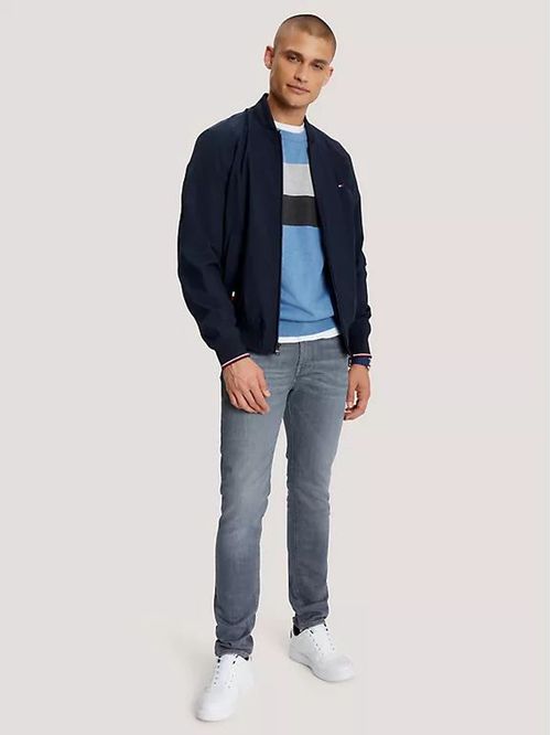 SWEATER  M STRIPE CREW NECK